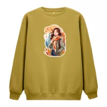 سویشرت زنانه مدل دختر پاییزی