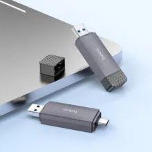 کارت‌خوان هوکو مدل HB45 2IN1 USB3.0