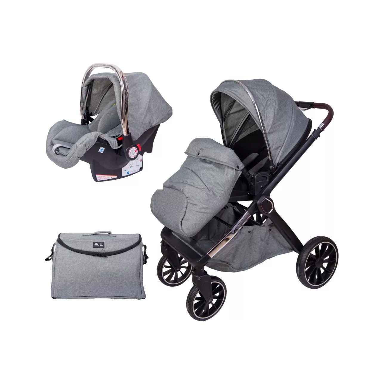 ست کالسکه و کریر کیدبو مدل cersie