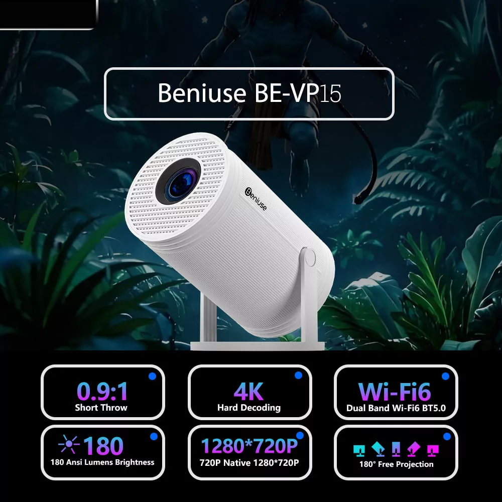ویدئو پروژکتور اچ دی بنیوس مدل BE-VP15