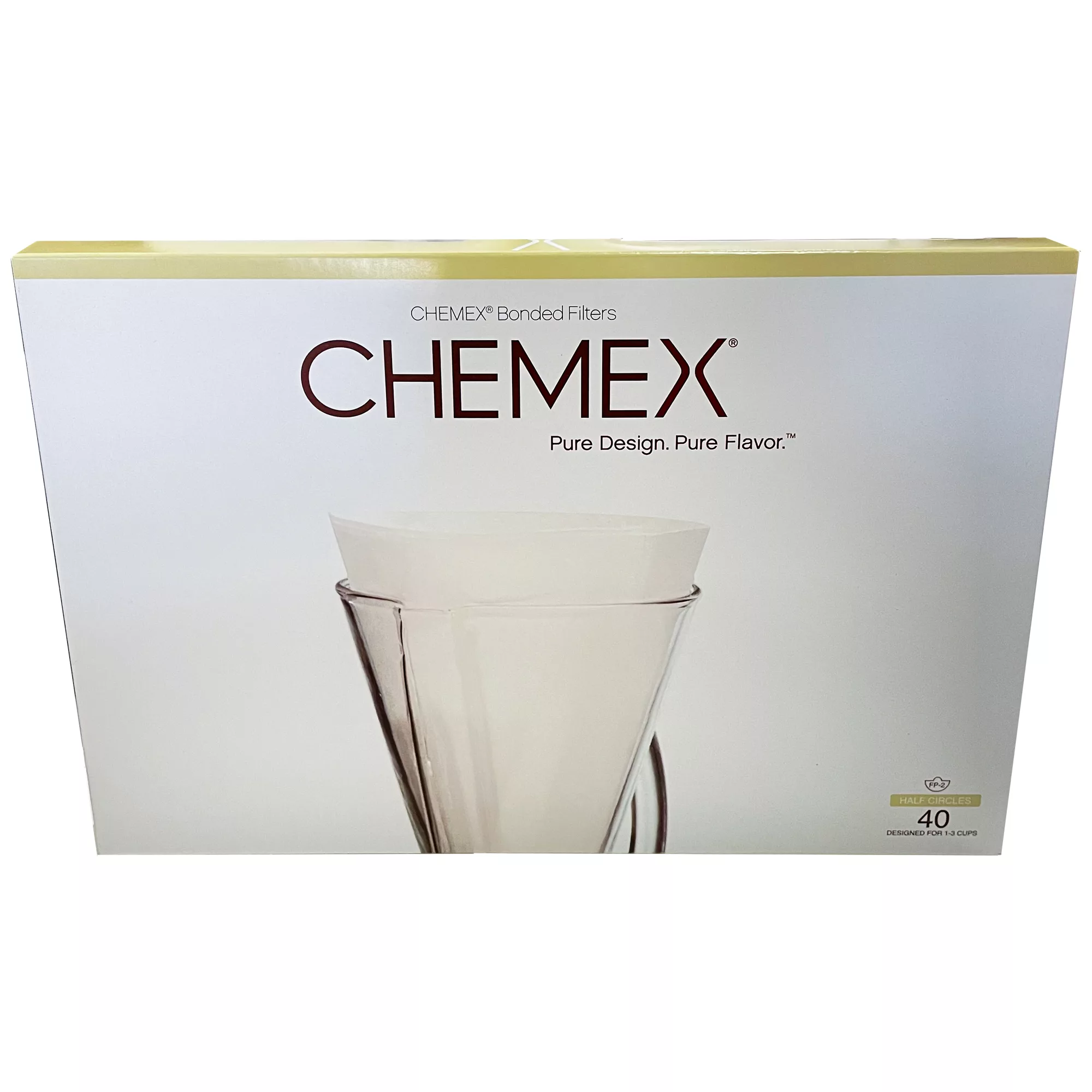 فیلتر قهوه کمکس مدل 3CUP بسته 100 عددی