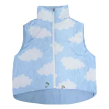 پافر زنانه مدل دورو با طرح آسمان کد ana-10280