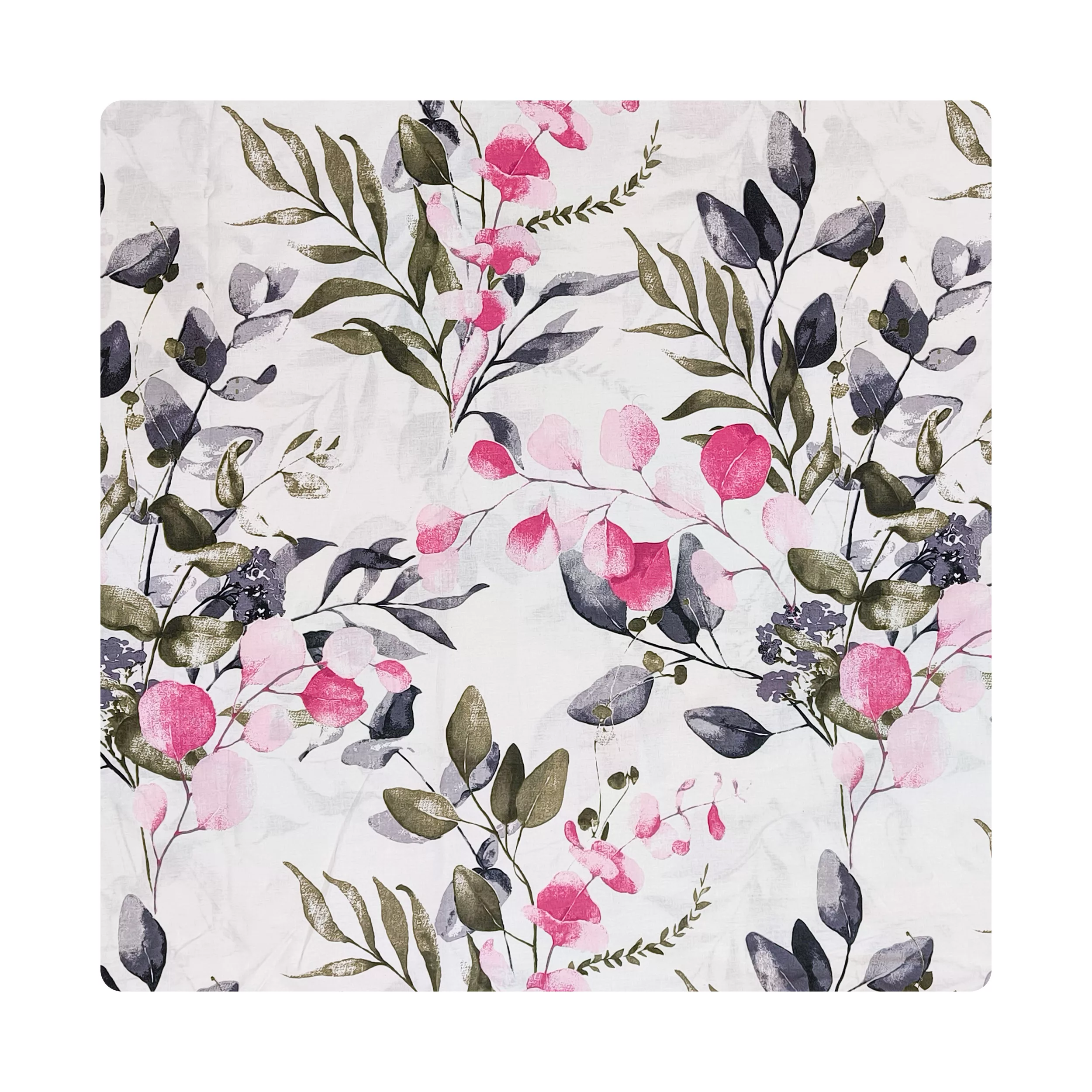 روکش لحاف کتان آدنو مدل گلسار کد FI48 دو نفره سایز 220x240 سانتیمتر