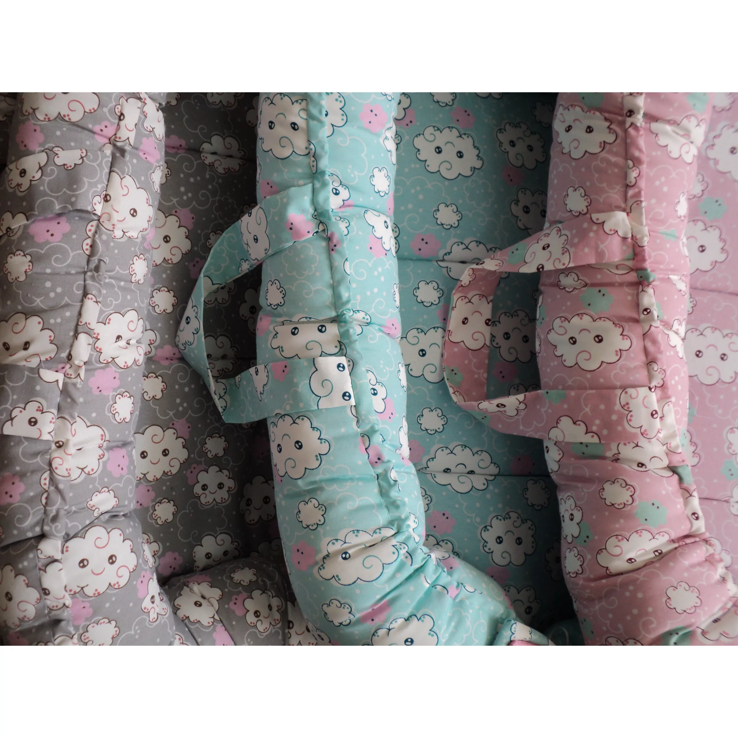 آغوشی طرح ابر مدل 14017 به همراه ساک حمل نوزاد