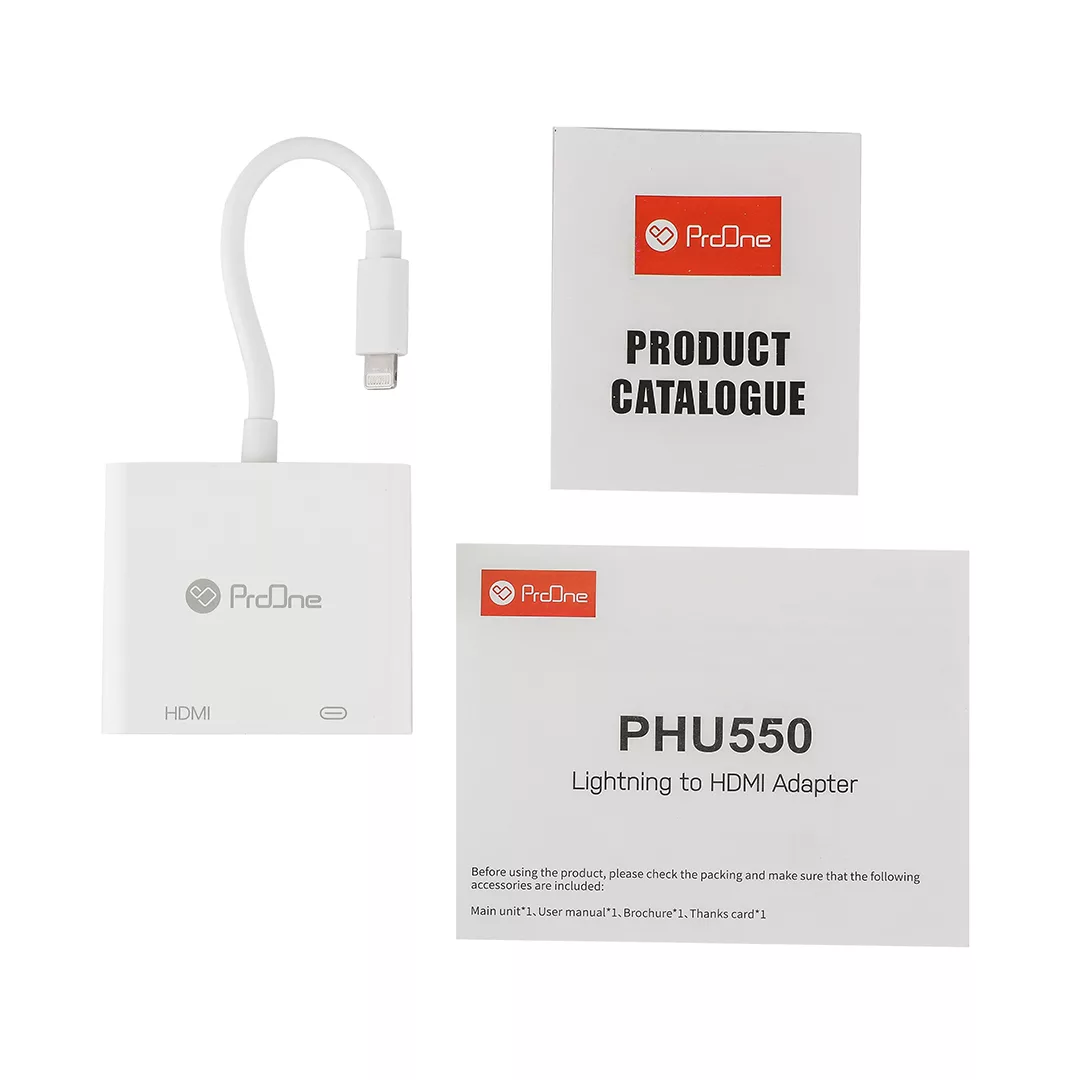 مبدل لایتنینگ به HDMI پرووان مدل PHU550