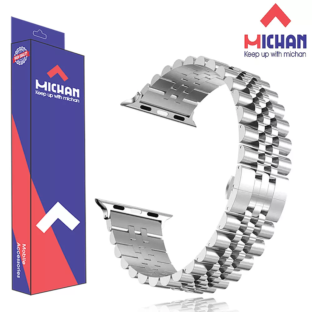 بند میچان مدل Stell Rolex مناسب برای ساعت هوشمند اسمارت واچ HK8 Pro Max / HK9 Pro Max / HK10 Pro Max