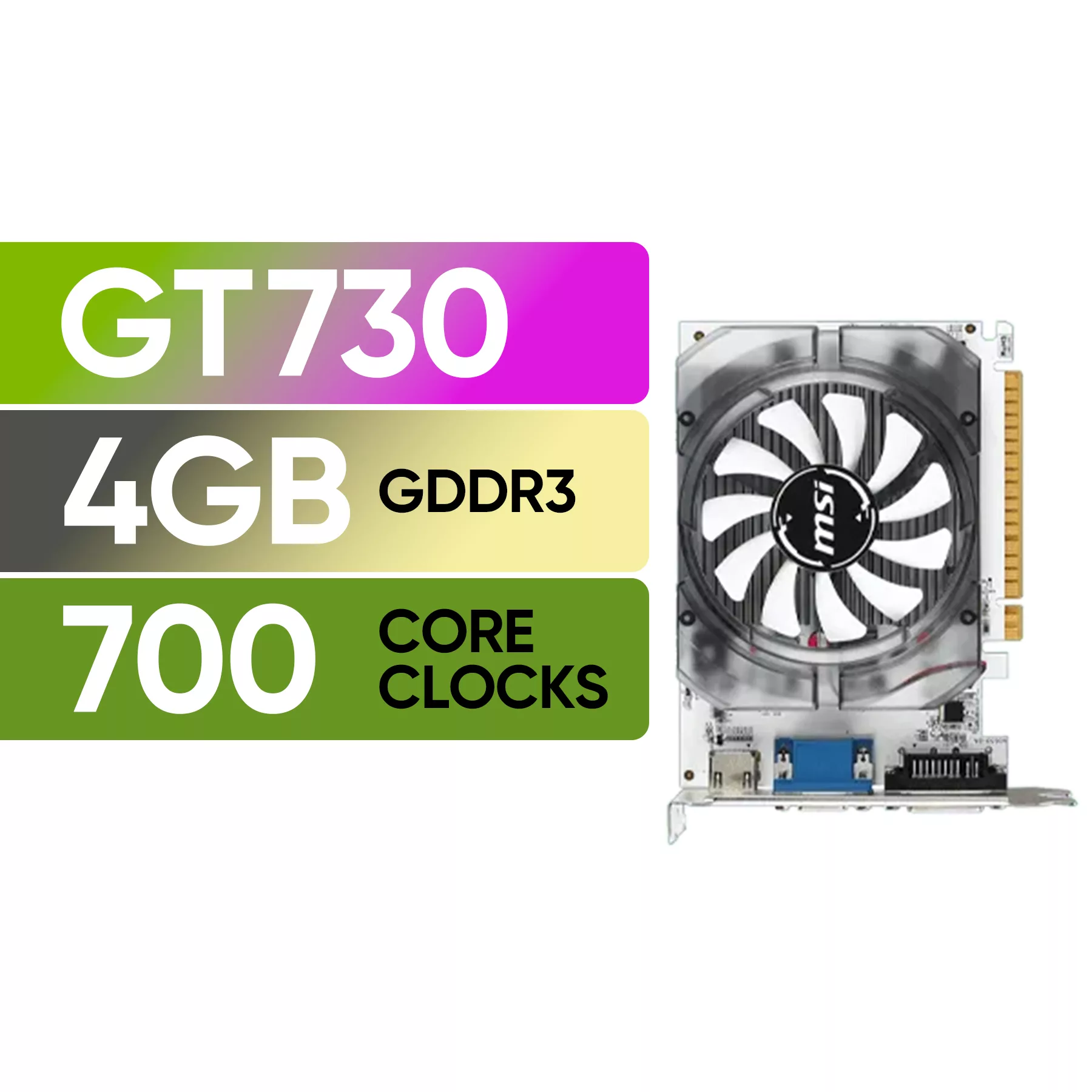 کارت گرافیک ام اس آی مدل N730-4GD3V2