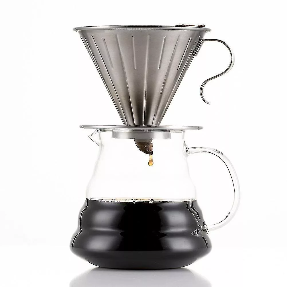 دریپر قهوه مدل V60 steel کد 4