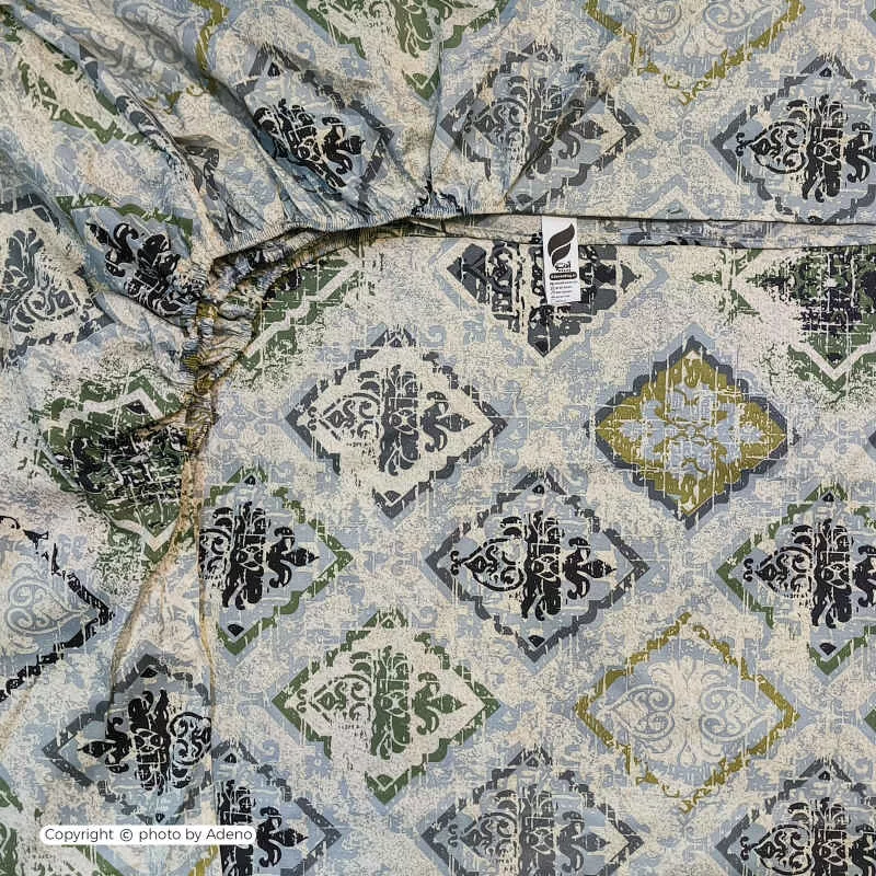 ملحفه آدنو مدل هومان کد IR188 دونفره سایز 160x200 سانتی متر