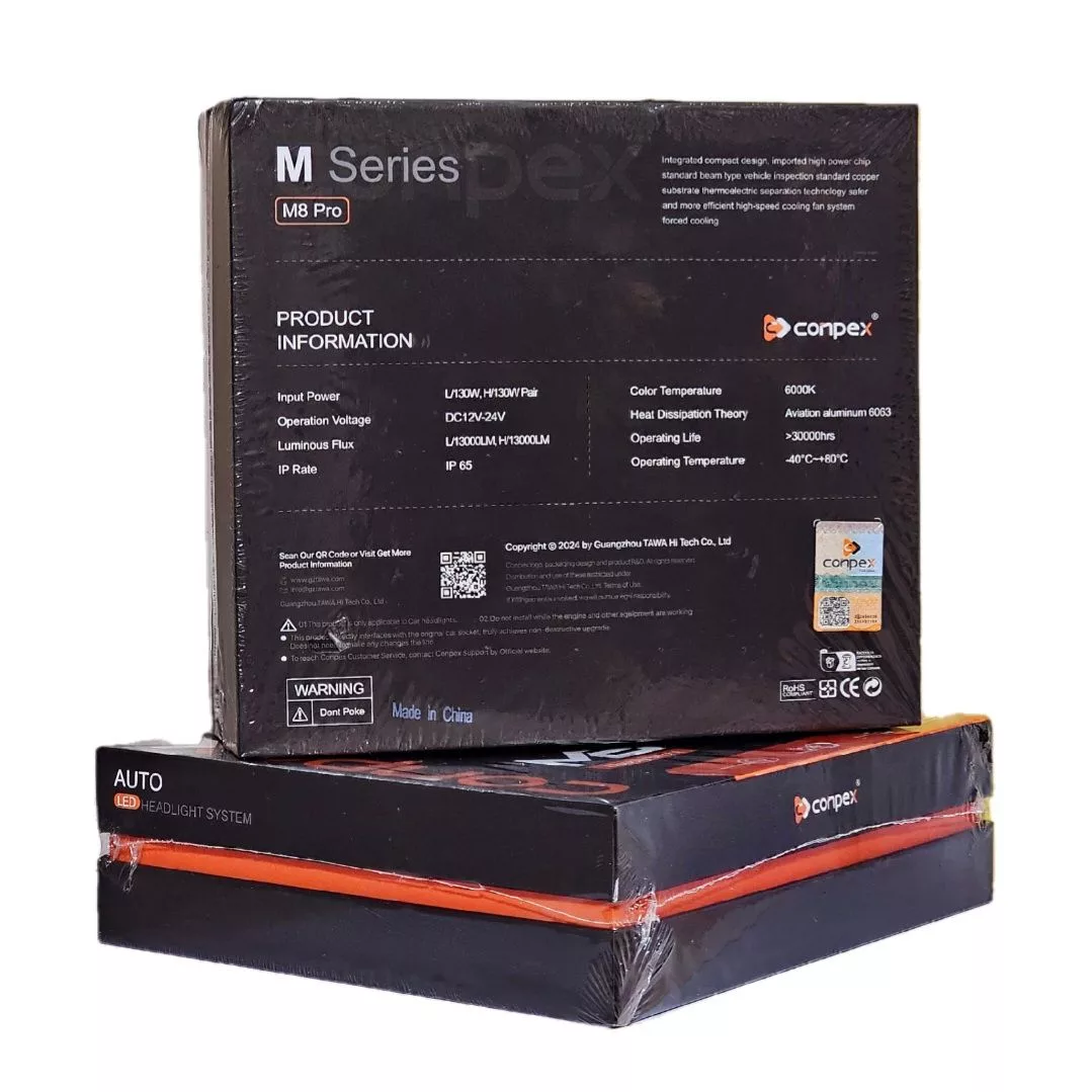 هدلایت کانپکس مدل M8PRO 2025 پایه H1 بسته دو عددی