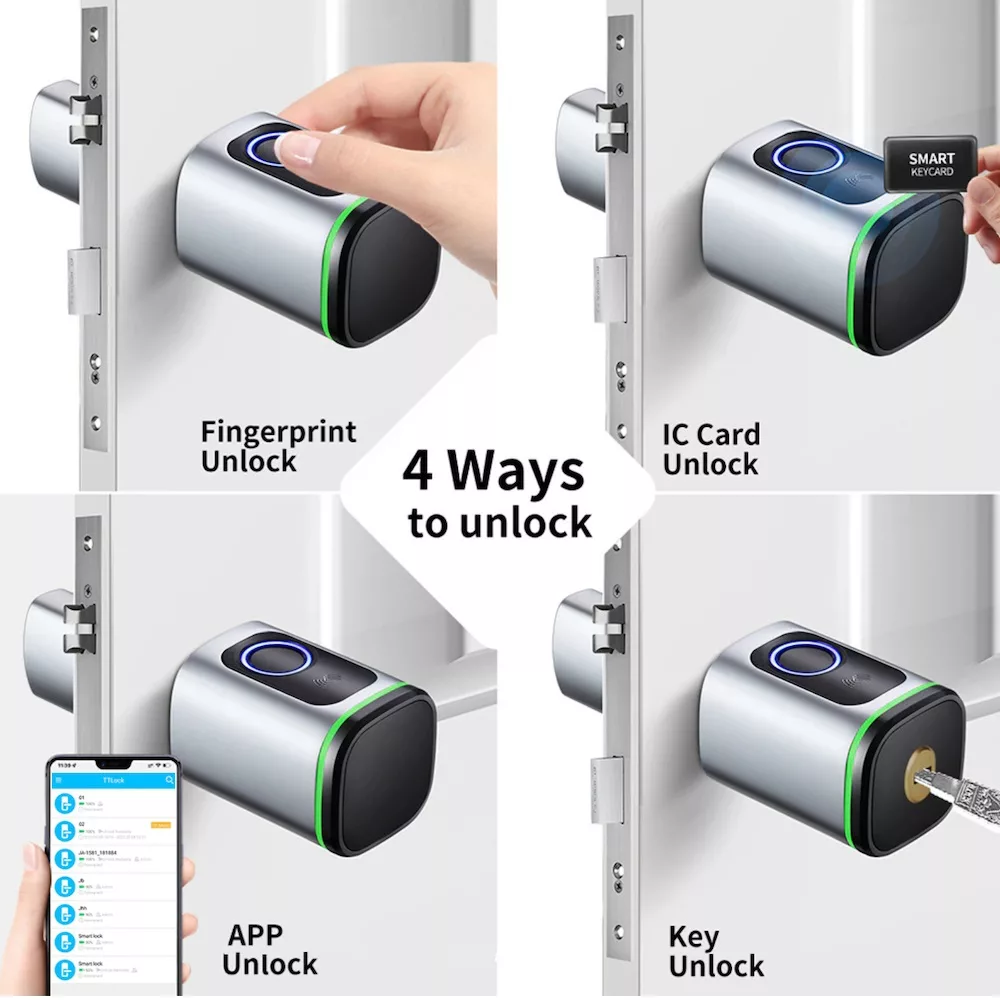 سیلندر قفل هوشمند مدل TTLock-60MM