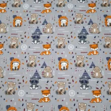 سرویس ملحفه 1 نفر 2 تکه مدل سرخپوست