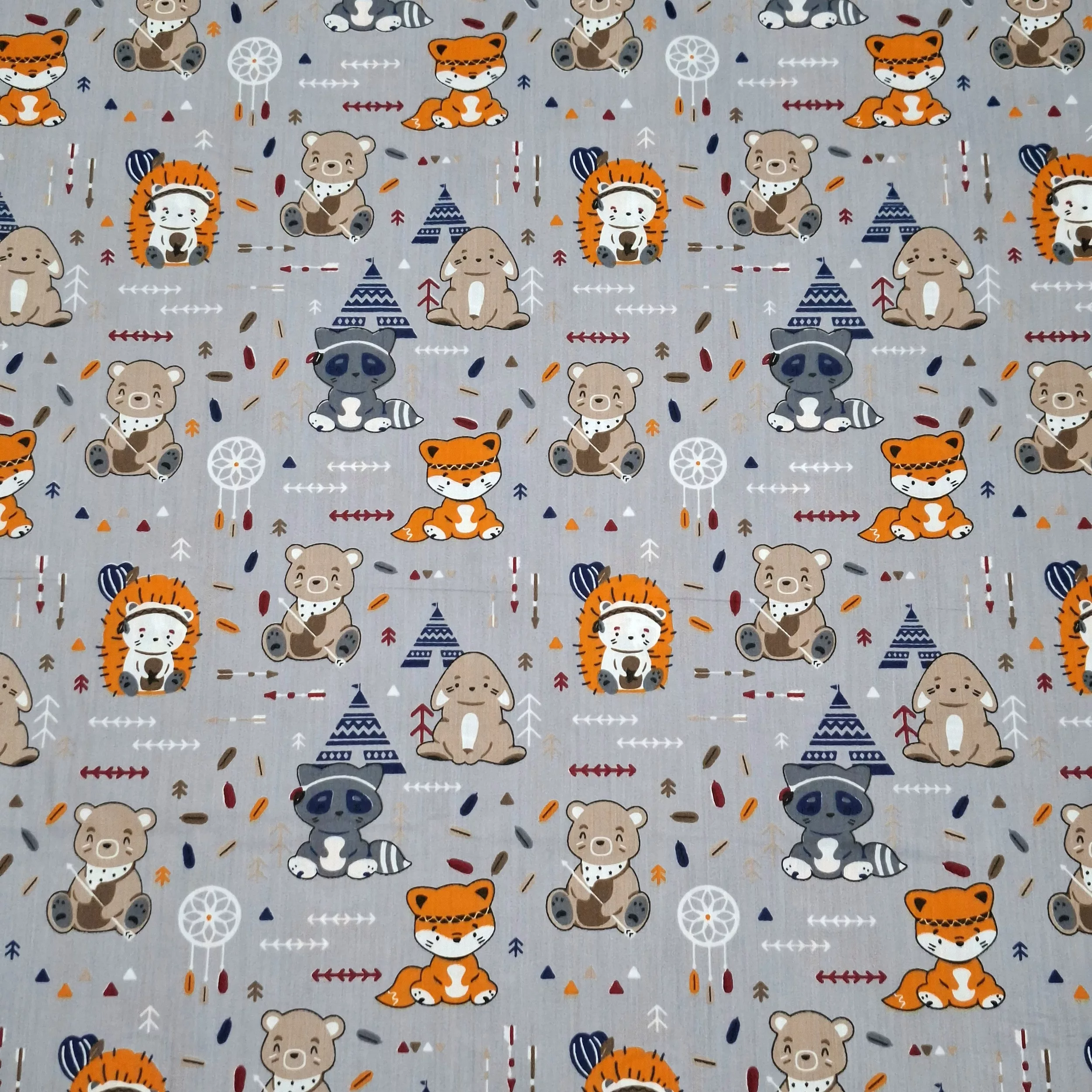 سرویس ملحفه 1 نفر 2 تکه مدل سرخپوست