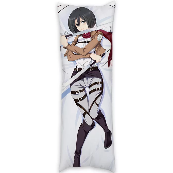 بالش طرح انیمه Attack on Titan مدل Mikasa Ackerman