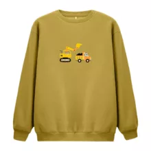 سویشرت زنانه مدل ماشین کار کد 001