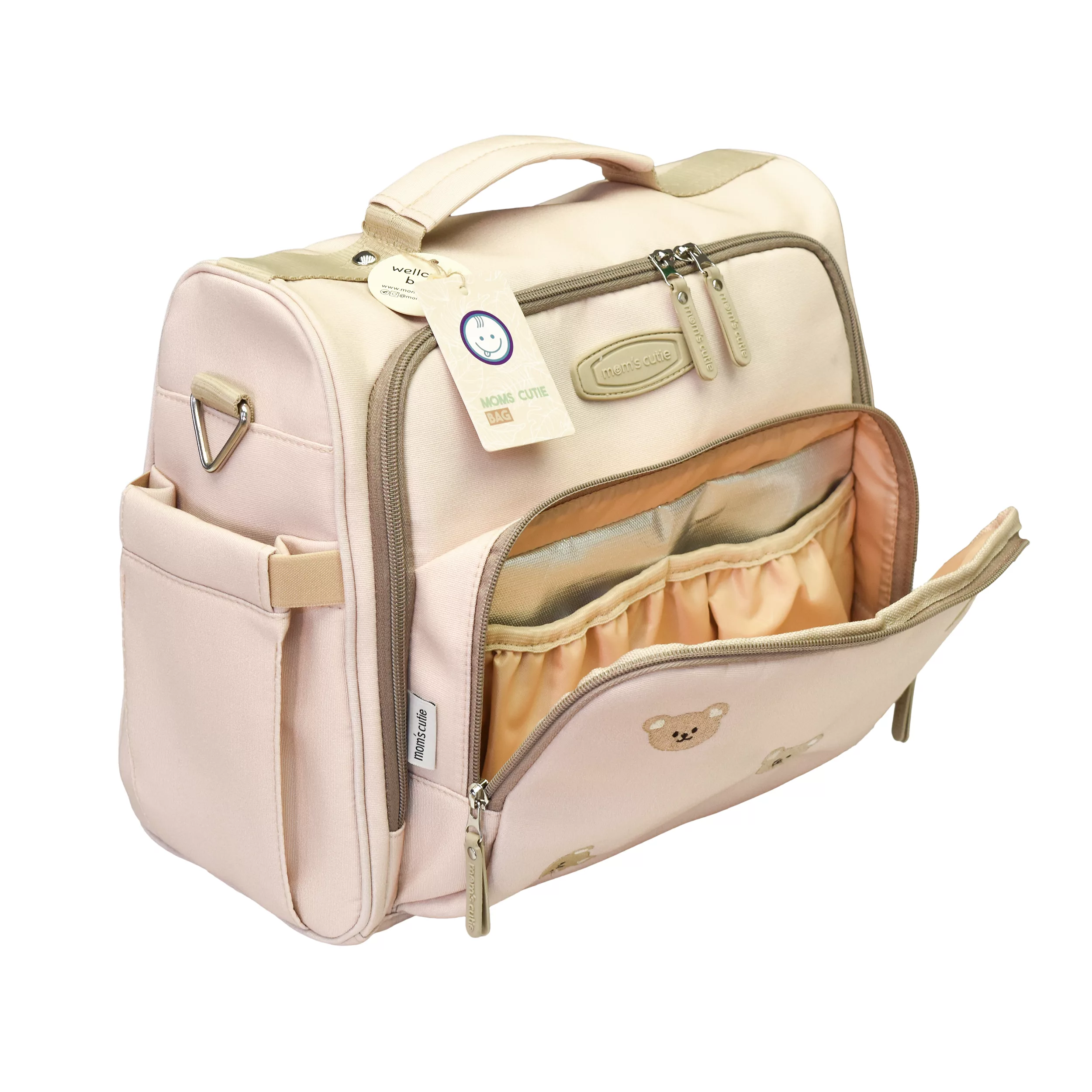 ساک لوازم کودک و نوزاد مامز کیوتی طرح سه کاره مدل تدی