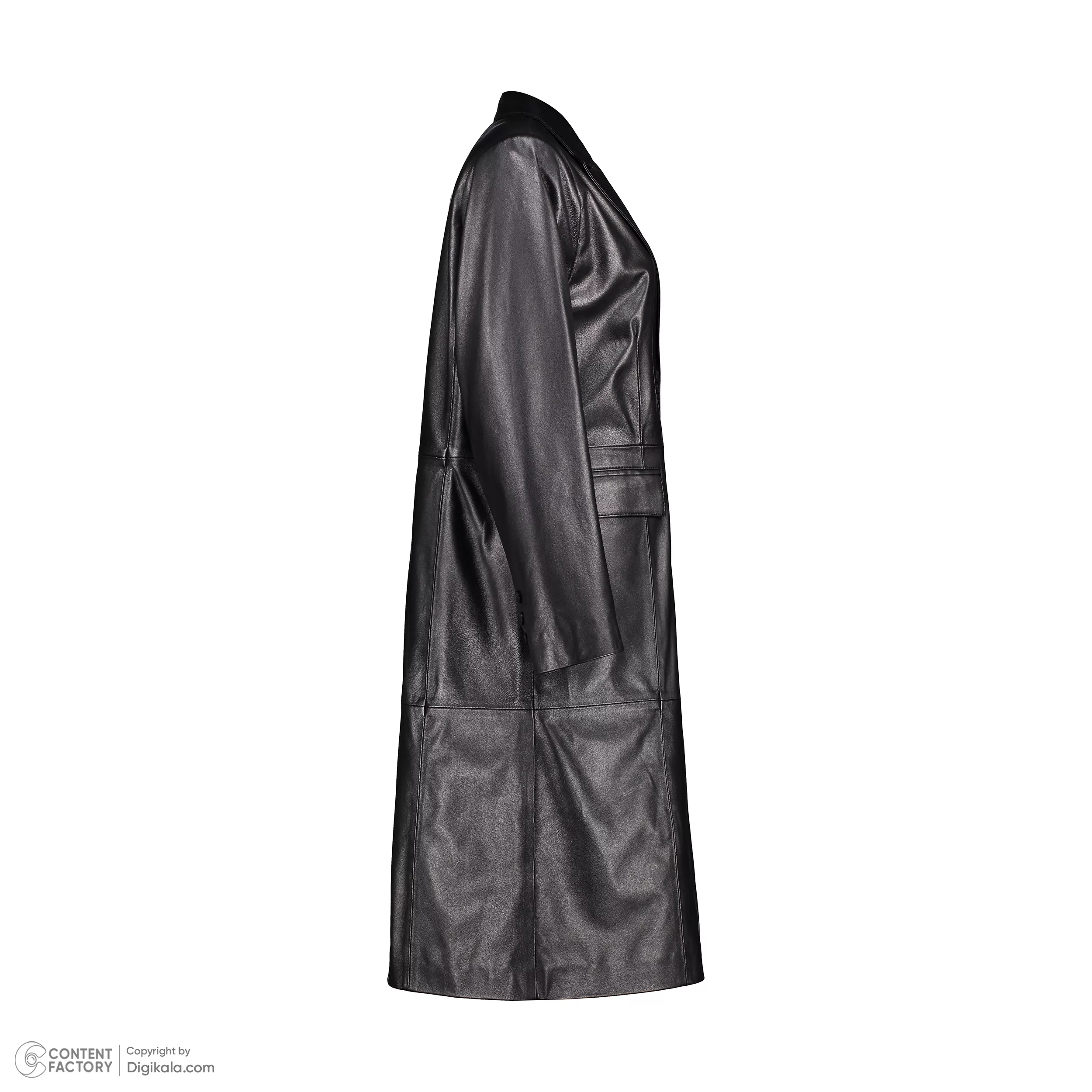 کت چرم زنانه چرم مشهد مدل B0489-001-42