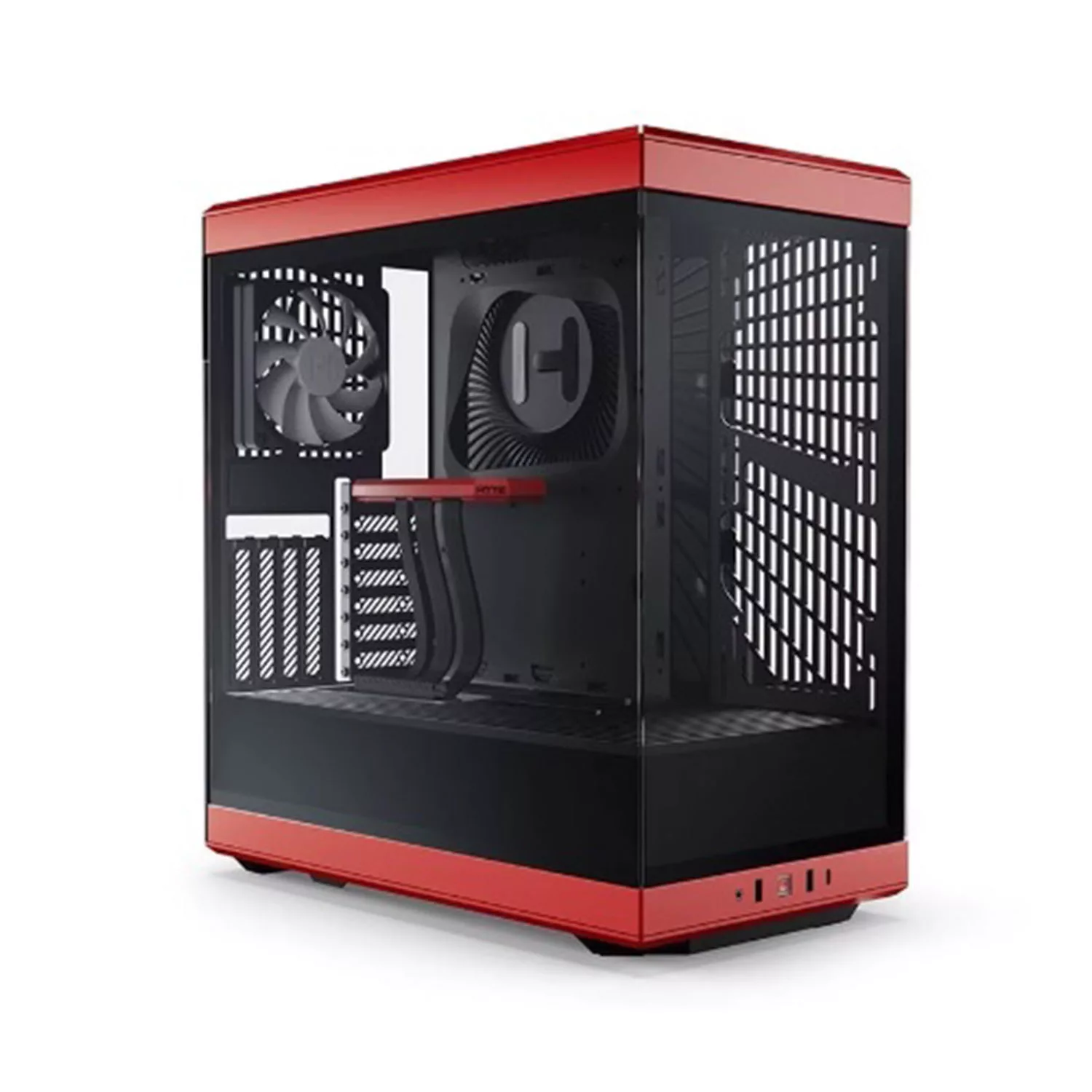 کیس کامپیوتر هایت مدل Y40 Black Cherry