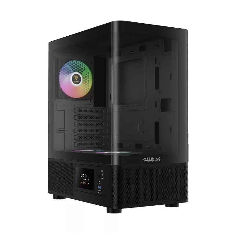 کیس کامپیوتر گیمینگ گیم دیاس مدل ATLAS E2 CG BK