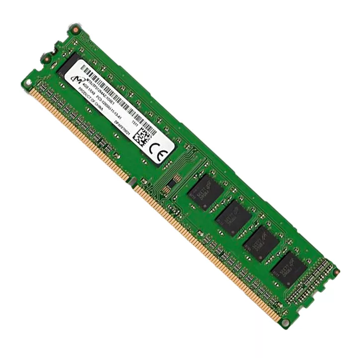 رم دسکتاپ DDR3 تک کاناله 1600 مگاهرتز CL11 میکرون مدل MT8JTF51264AZ ظرفیت 4 گیگابایت