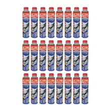 مکمل سوخت خودرو فستر توربو مدل اکتان پلاس حجم 400 میلی لیتر بسته 24 عددی