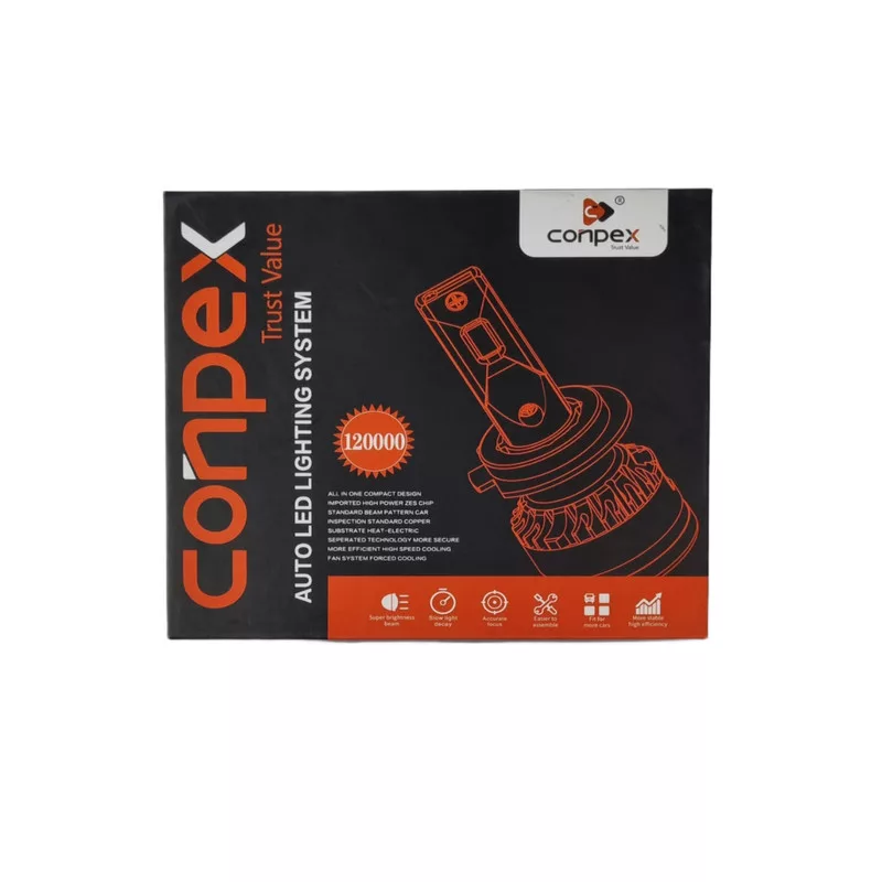 هدلایت کانپکس مدل M8 PRO پایه 9005 بسته دو عددی