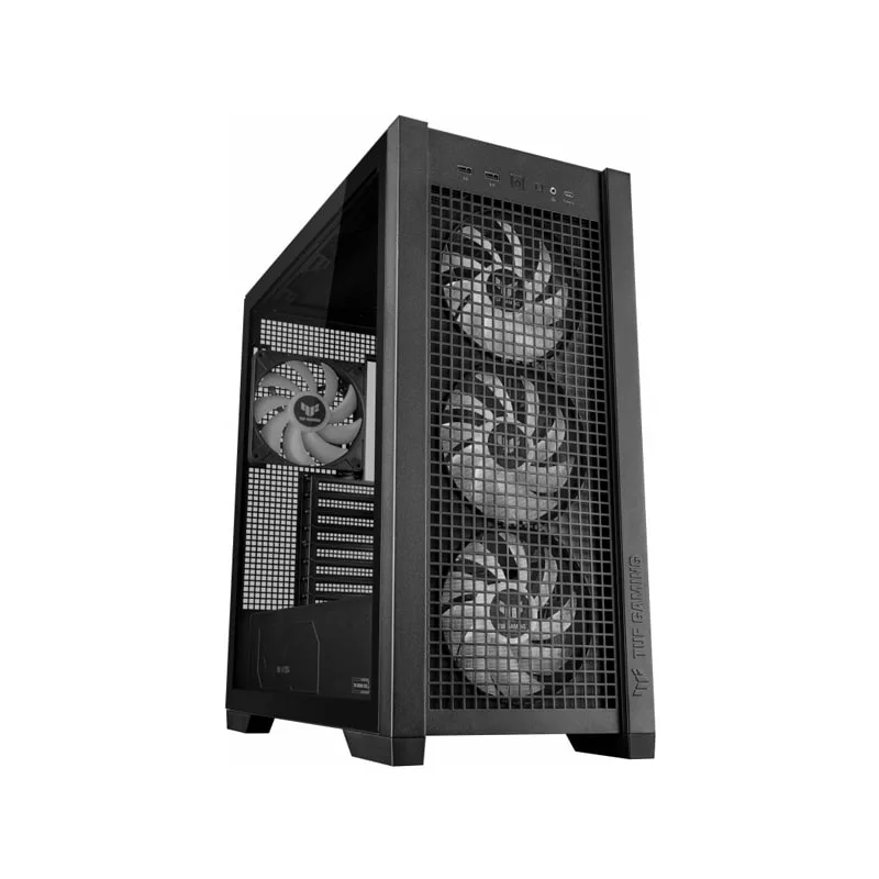کیس کامپیوتر ایسوس مدل  TUF Gaming GT302 ARGB BK