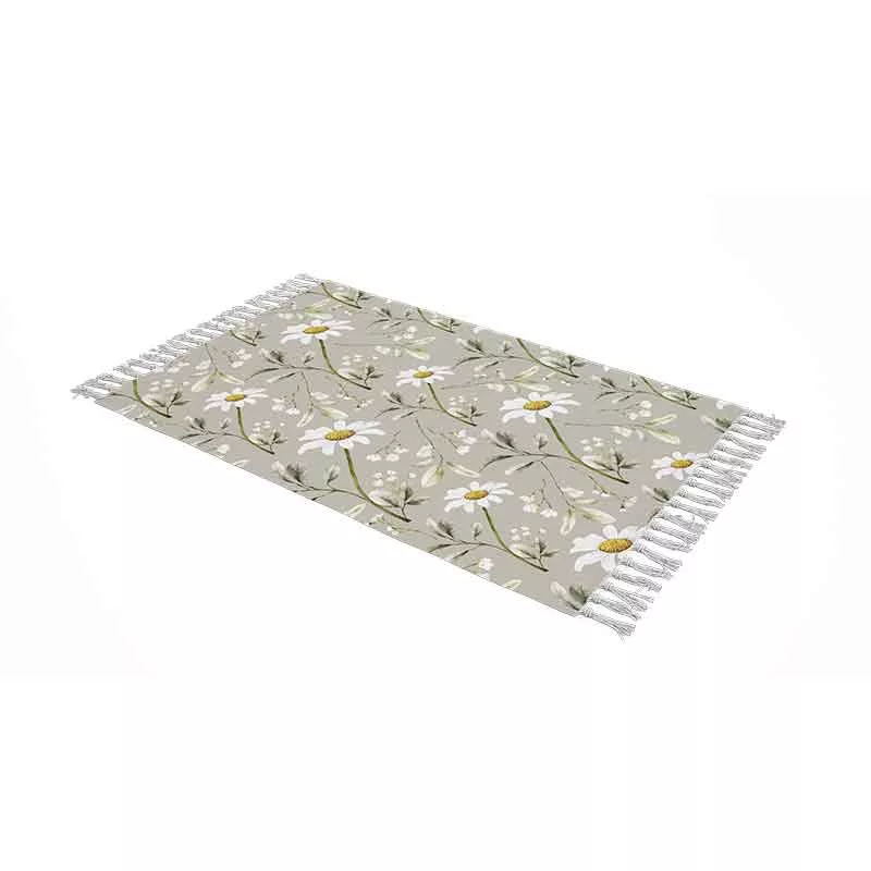 شال مبل مدل بابونه 2 کد F2SH1007 سایز 180x100 سانتی متر