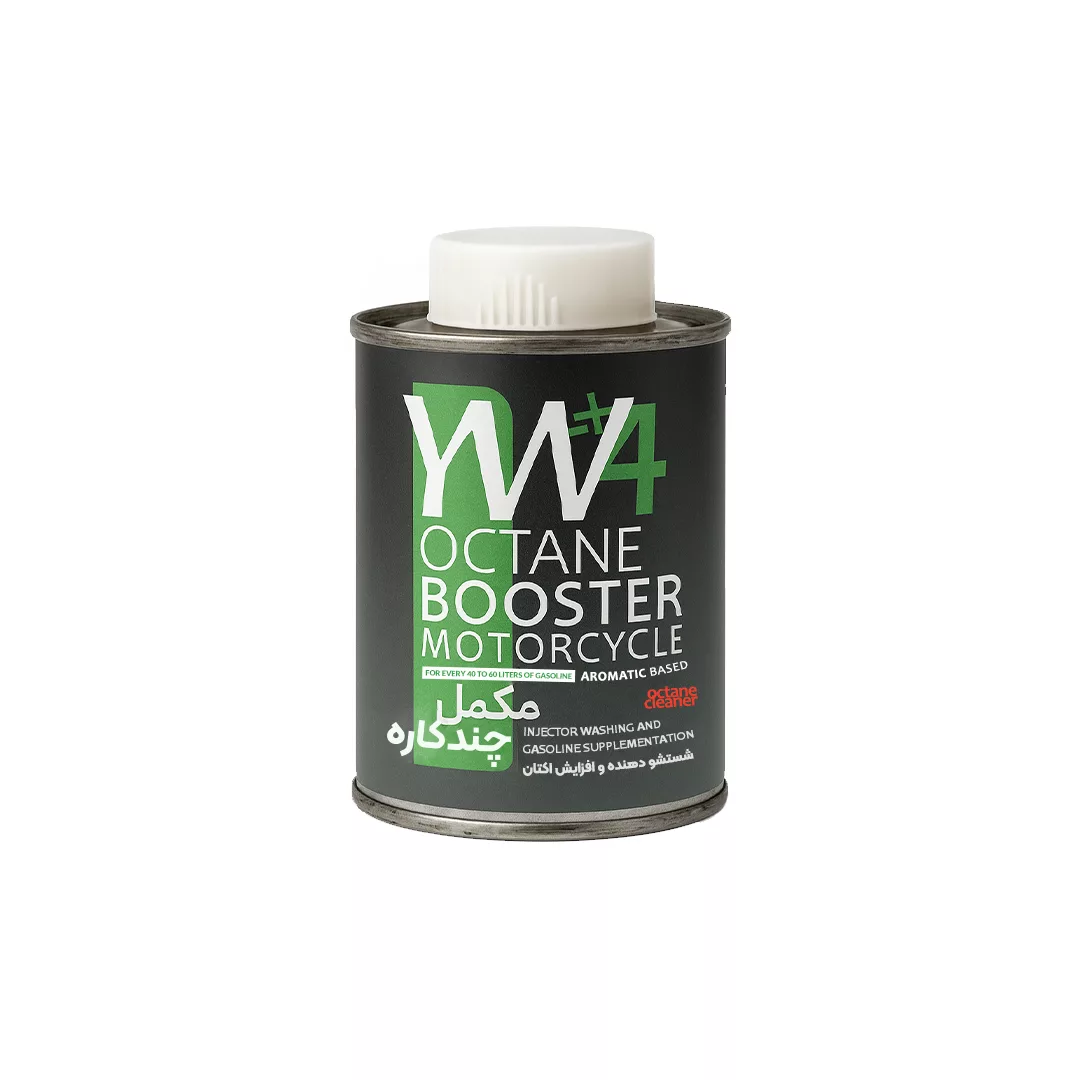 مکمل بنزین خودروهای بنزینی برند وای دبلیو بلک حجم 100 میلی لیتر بسته 24 عددی