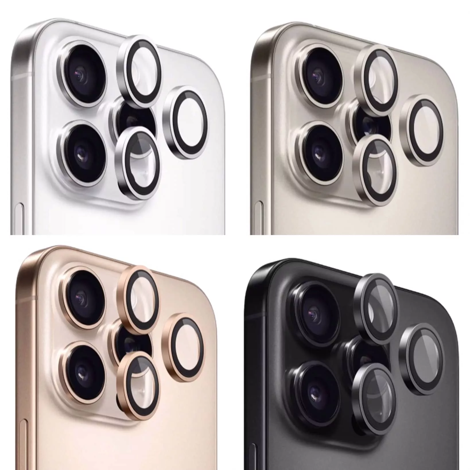 محافظ لنز دوربین اپیکوی مدل Blueo Innovation lens مناسب برای گوشی موبایل اپل iPhone 17
