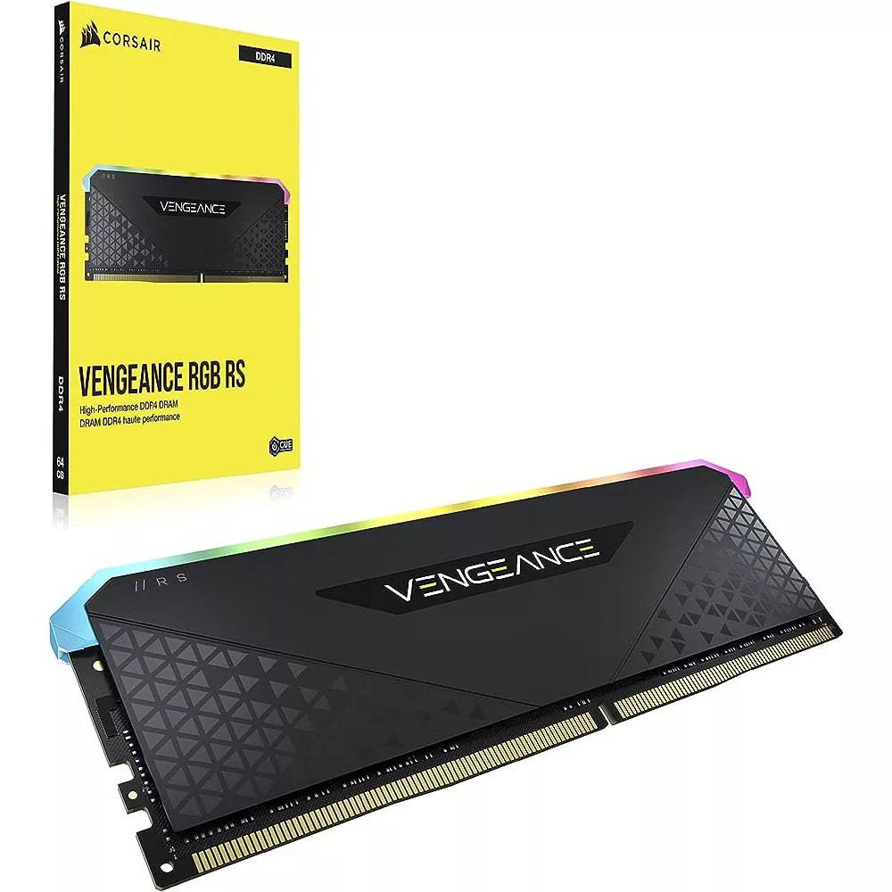 رم دسکتاپ DDR4 3600 مگاهرتز CL18 کورسیر مدل VENGEANCE RGB RS ظرفیت 16گیگابایت