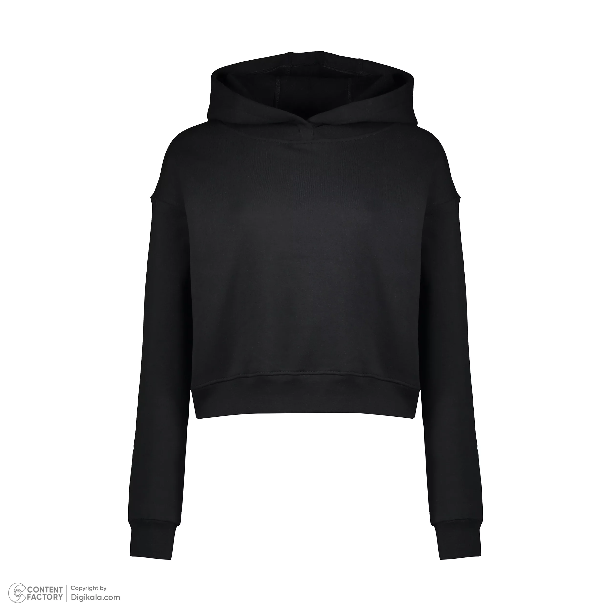 هودی زنانه زی سا مدل 9301 رنگ مشکی