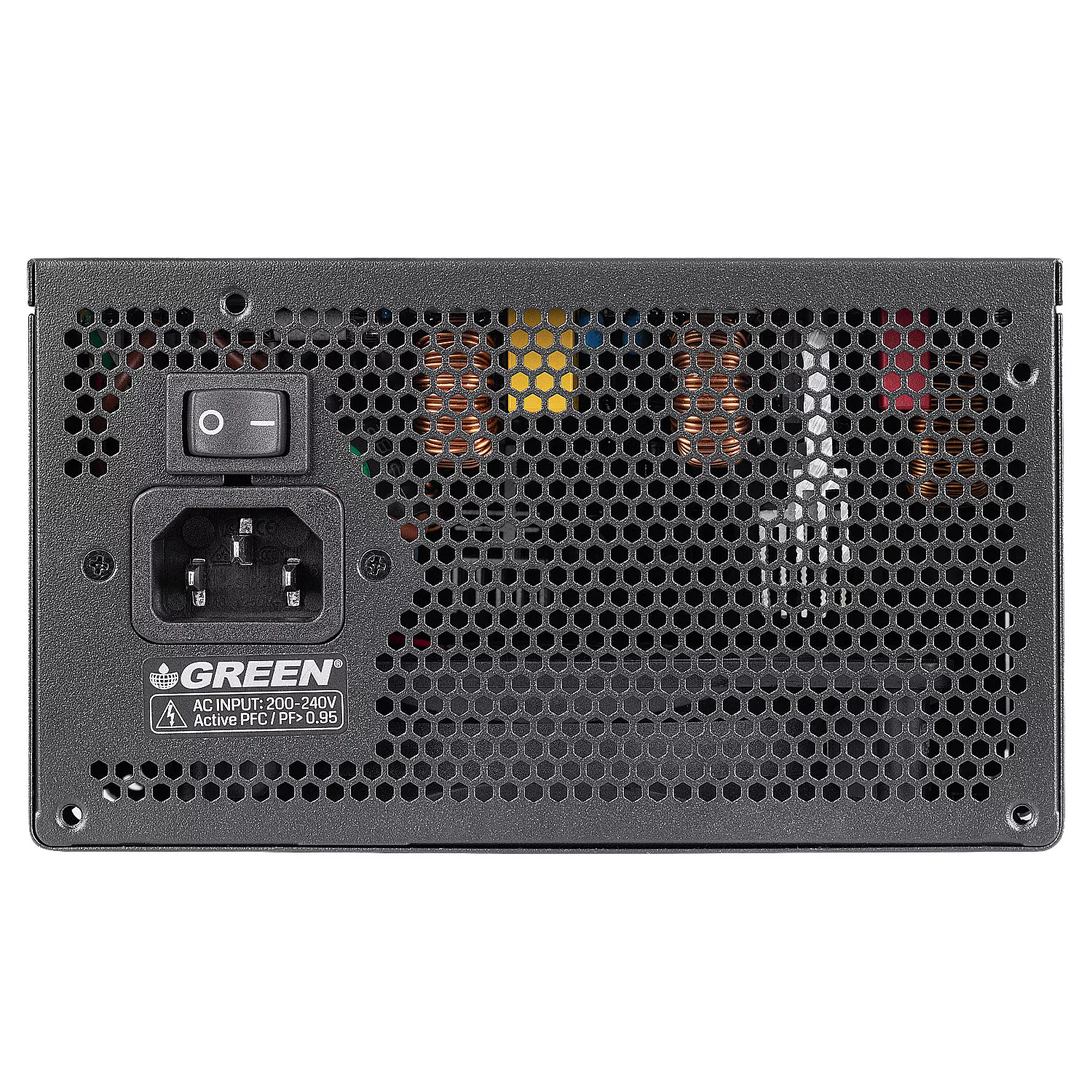 منبع تغذیه کامپیوتر 600W وات گرین مدل GP600A-GED V3.1 (ATX 3.1)