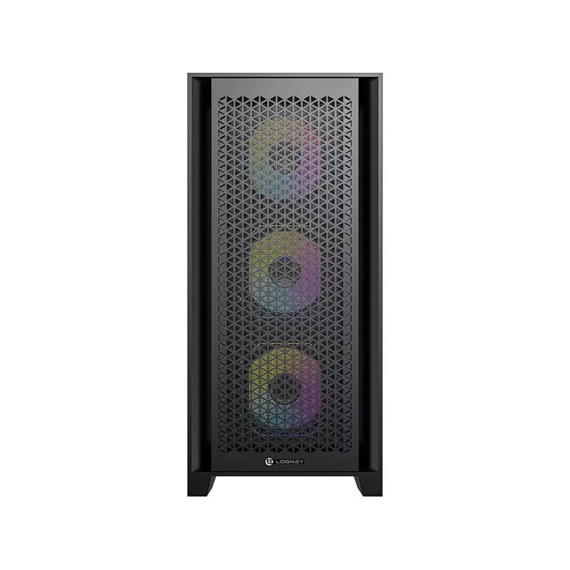 کیس کامپیوتر گیمینگ لاجی کی مدل LK-C634B