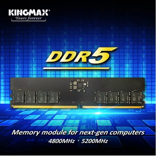 رم دسکتاپ DDR5 تک کاناله 4800 مگاهرتز کینگ مکس مدل KM-LD5 ظرفیت 8 گیگابایت