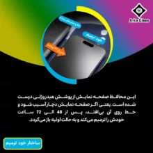 محافظ صفحه نمایش مات آرکا گلس مدل Tough مناسب برای گوشی موبایل سامسونگ Galaxy S24 Ultra