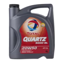 روغن موتور توتال مدل 5000 20w50 SL حجم ۴ لیتر