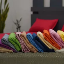 سرویس ملحفه ناتوسا مدل میکرو 2 کد 160 دو نفره سه تکه