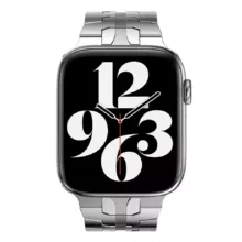 بند ساعت آکوآرا مدل Acero Ultra مناسب برای اپل واچ 44 میلیمتری سری SE 2022 Aluminum Case / SE 2021 Aluminum Case / 5 / 6 / SE به همراه کاور