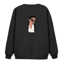 سویشرت زنانه مدل مینیمال دختر