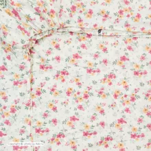 ملحفه فیلور آدنو مدل گلی کد FI39 یک نفره سایز 120x200 سانتی‌متر