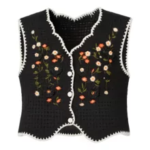 جلیقه بافتنی زنانه مدل کاتلین کد M5191