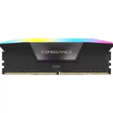 رم دسکتاپ DDR5 تک کاناله 5200 مگاهرتز CL40 کورسیر مدل VENGEANCE RGB ظرفیت 16 گیگابایت