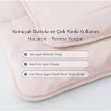 لحاف دونفره یاتاش مدل Macaron سایز ۱۹۵*۲۱۵ سانتیمتر