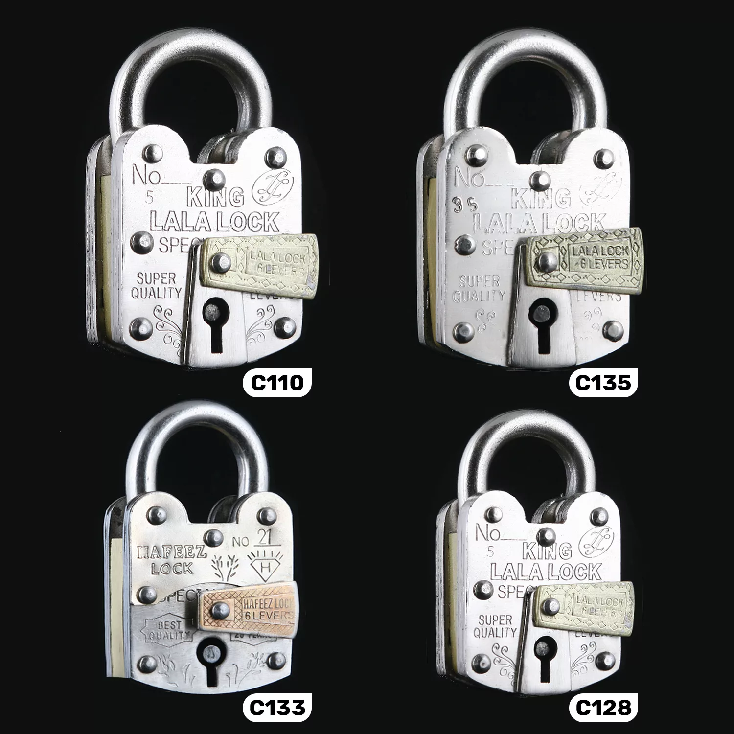 قفل آویز مدل C133