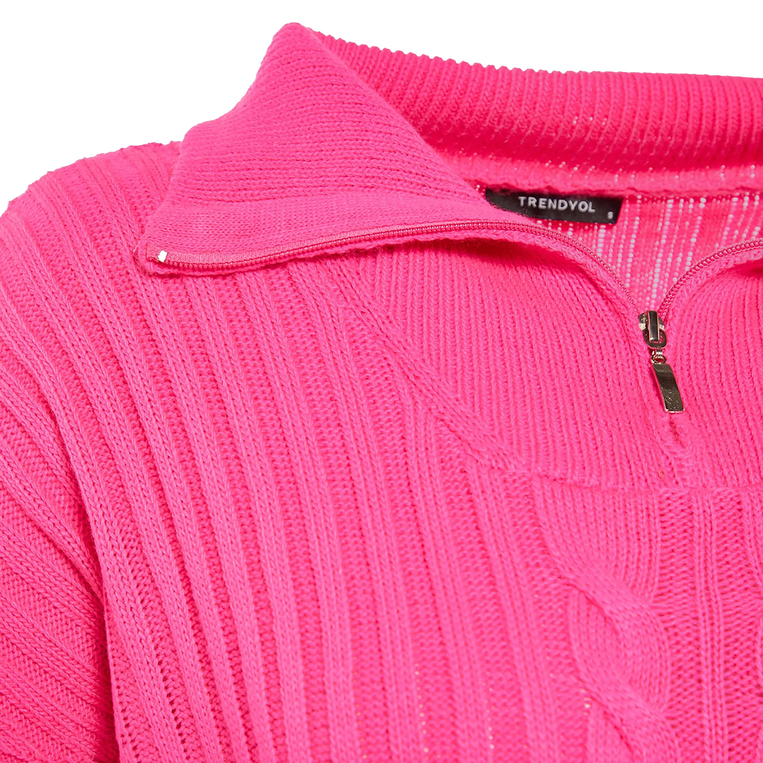 تونیک آستین بلند زنانه مدل 275234622 طرح ترندیول