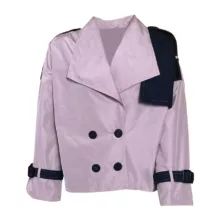 بارانی زنانه کد 7005 رنگ صورتی