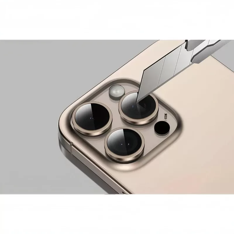 محافظ لنز دوربین گرین لاین مدل Hd Plus Camera Lens مناسب برای گوشی موبایل اپل iPhone 16 Pro Max / 16 Pro
