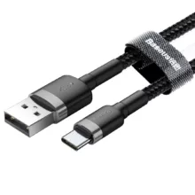 کابل تبدیل USB به USB-C باسئوس مدل CATKLF-U09 Cafule طول 3 متر