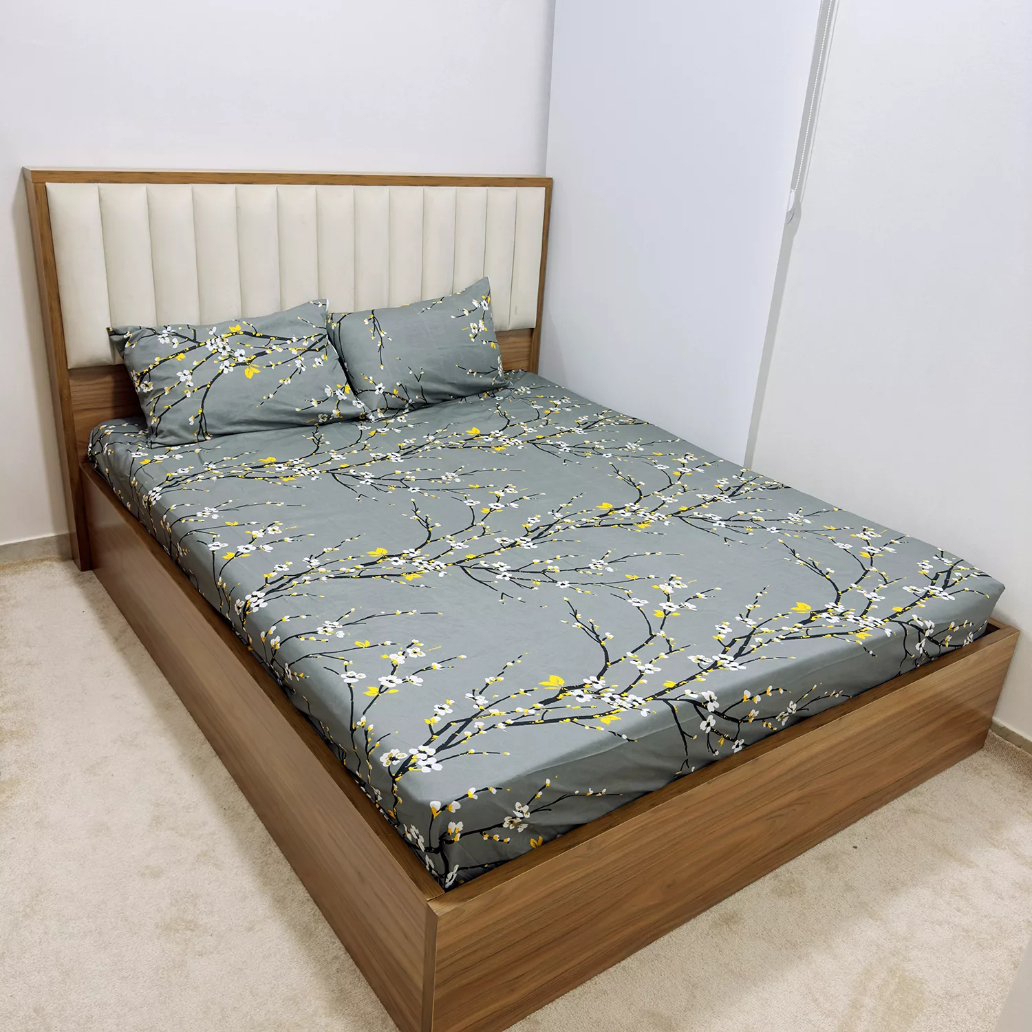 کاور لحاف ناتوسا مدل شکوفه دو نفره سایز 220x240 سانتی متر